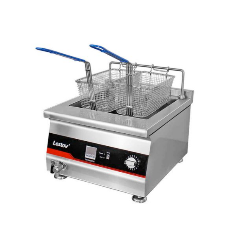 BẾP CHIÊN NHÚNG ĐIỆN LESTOV 2 RỔ CHIÊN 18L LT-TZL-B135