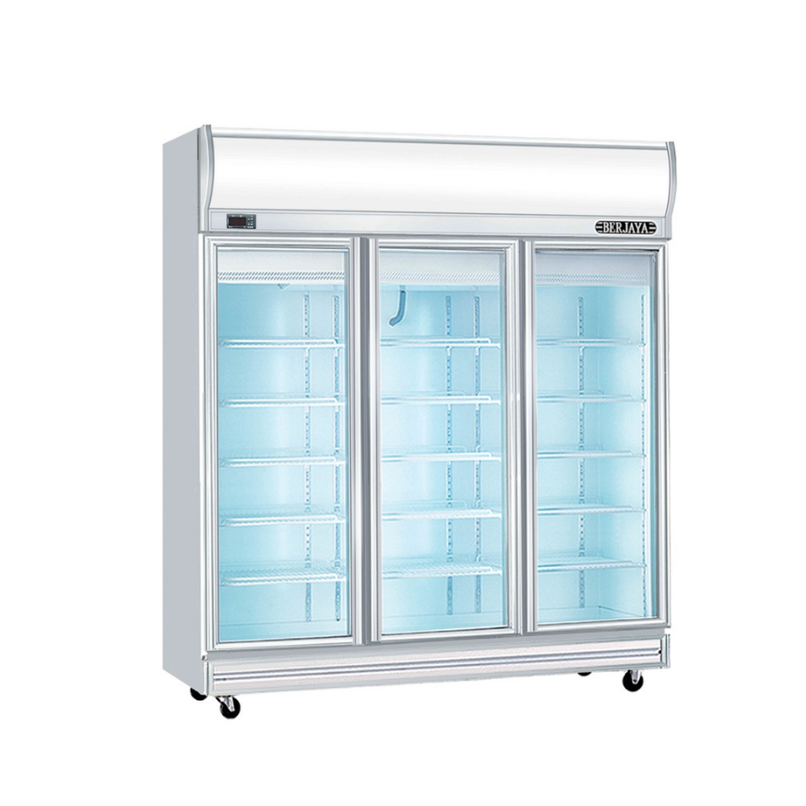 TỦ MÁT TRƯNG BÀY 3 CÁNH KIẾNG BERJAYA