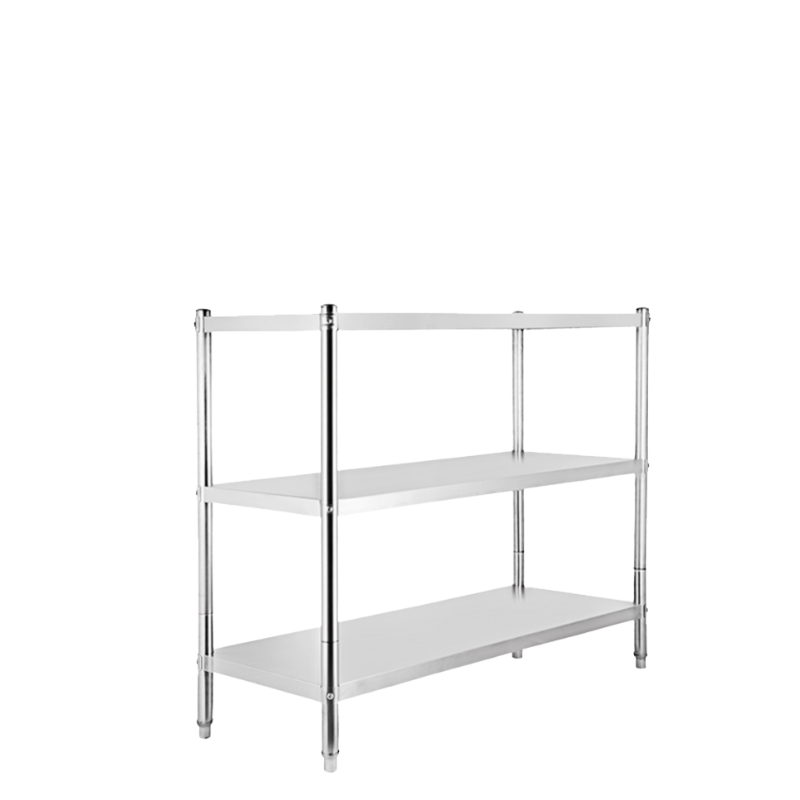 KỆ PHẲNG INOX 3 TẦNG