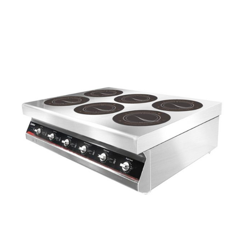 BẾP ĐIỆN TỪ CÔNG NGHIỆP 6 HỌNG LESTOV LT-TBZ300IV-B135