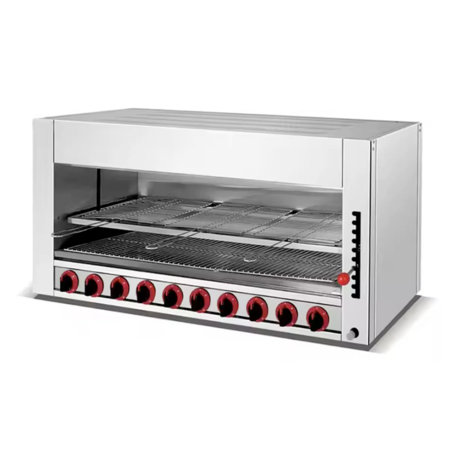 LÒ NƯỚNG 10 ĐẦU ĐỐT BẰNG GAS THÀNH VINH