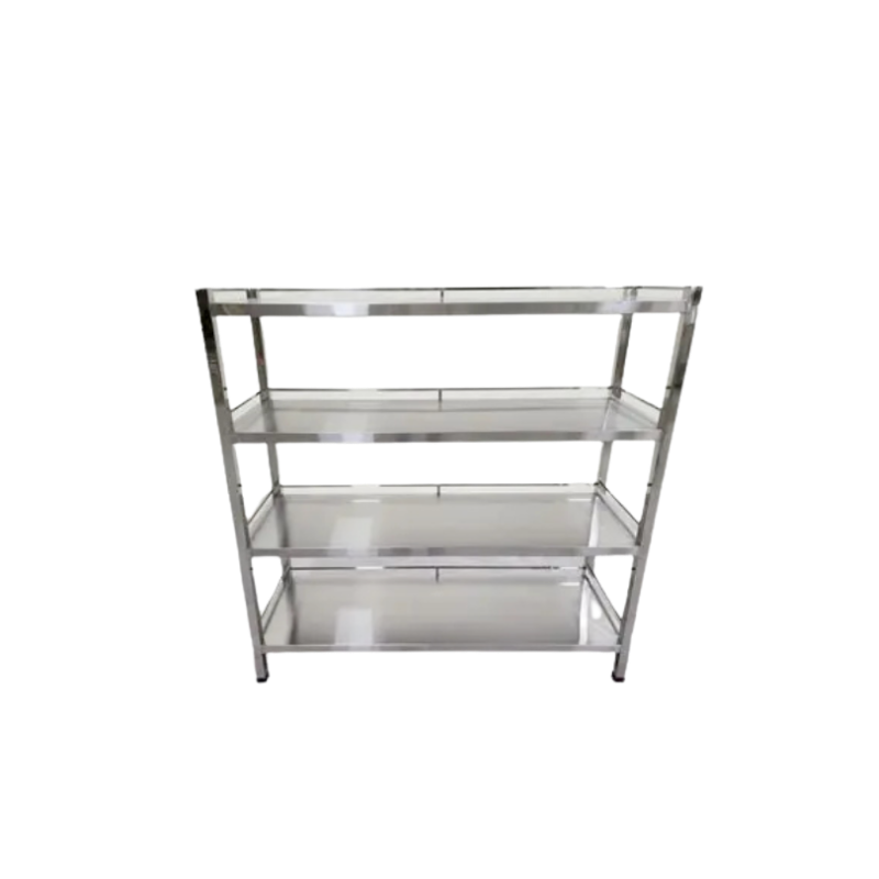Kệ inox 4 tầng cao cấp, đa dạng mẫu mã kích thước | Giá tốt