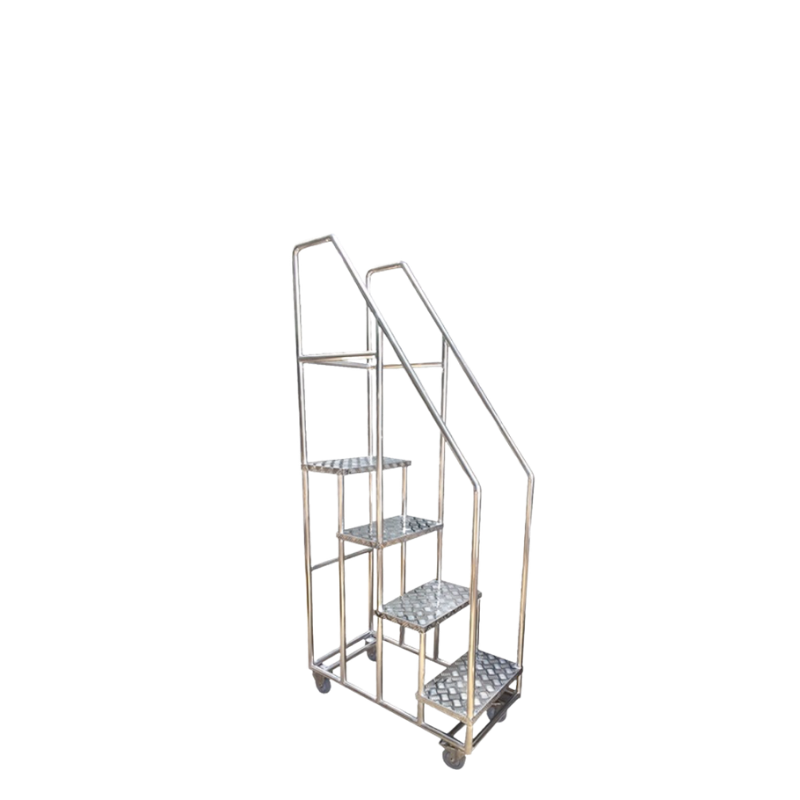 XE ĐẨY THANG INOX