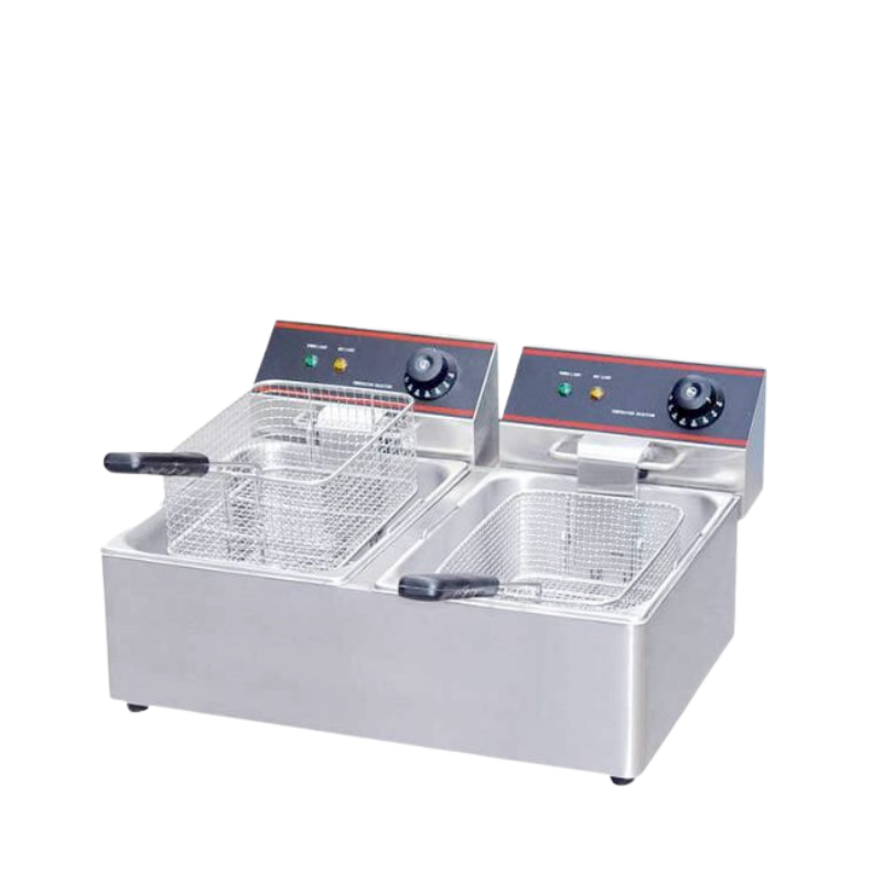 BẾP CHIÊN NHÚNG ĐIỆN, 2 HỘC, 2 x 8L EAGLE EFT-8-2