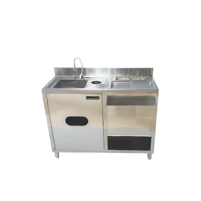 QUẦY PHA CHẾ INOX 1M2