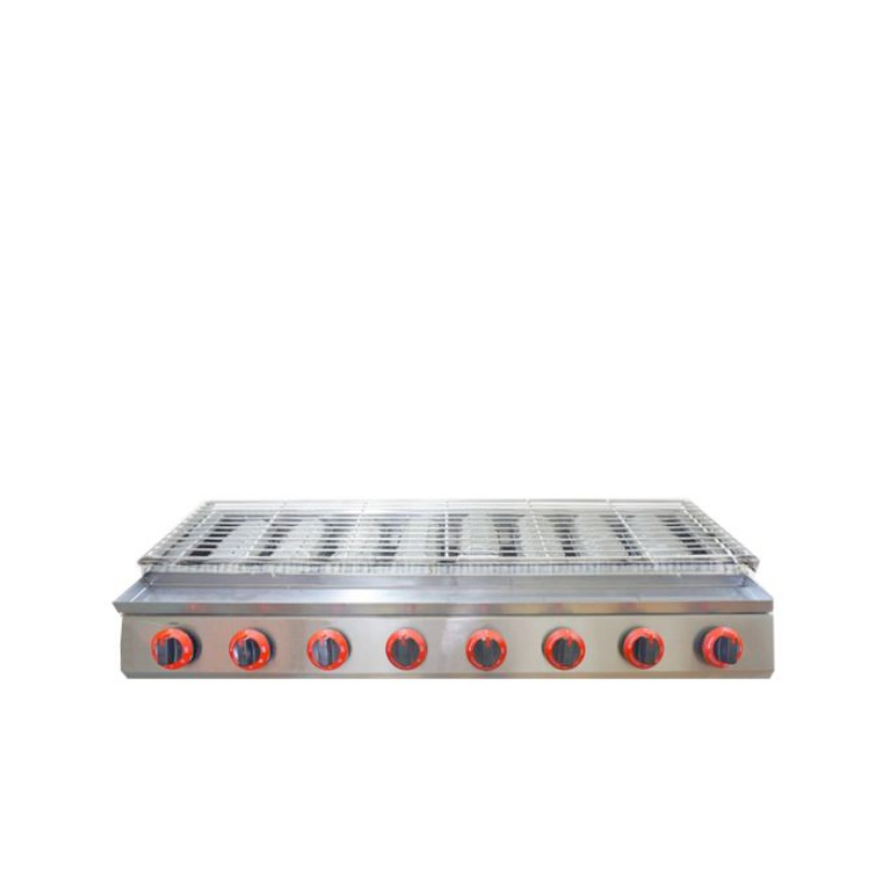 BẾP NƯỚNG HỒNG NGOẠI 8 HỌNG ĐỐT DÀI BN-F2.8GD