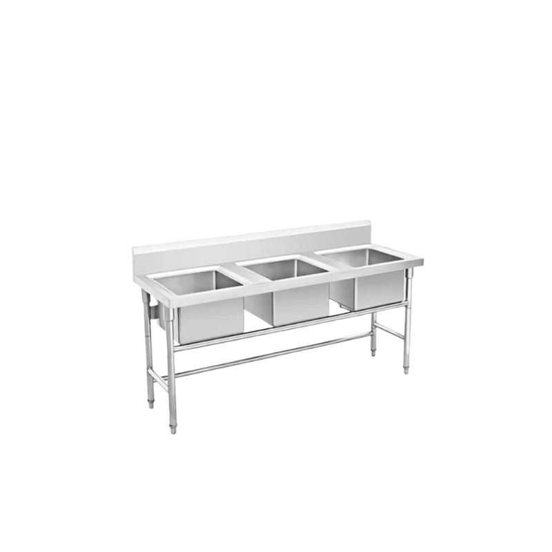 CHẬU RỬA CÔNG NGHIỆP 3 HỐ