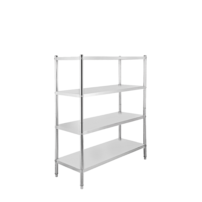 KỆ PHẲNG INOX 4 TẦNG