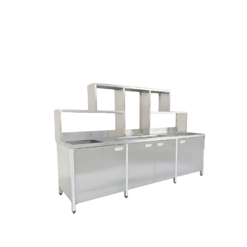 QUẦY PHA CHẾ TRÀ SỮA INOX 304