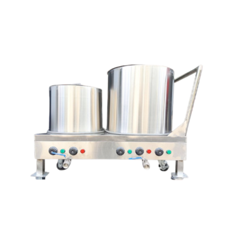 Nồi nấu phở điện đôi inox 304 đa dạng kích thước | Giá tốt