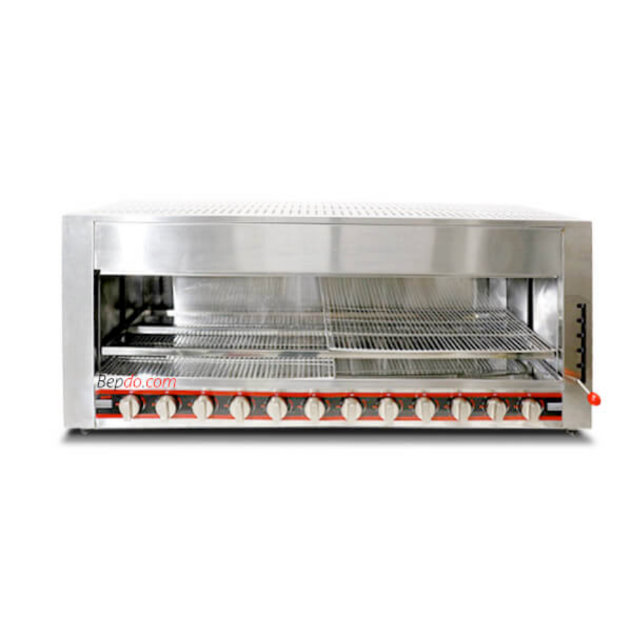 LÒ NƯỚNG 12 ĐẦU ĐỐT BẰNG GAS THÀNH VINH