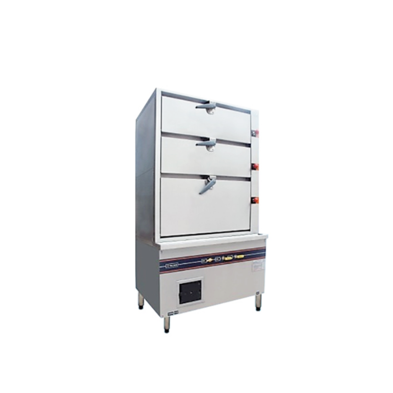 TỦ HẤP HẢI SẢN BA TẦNG