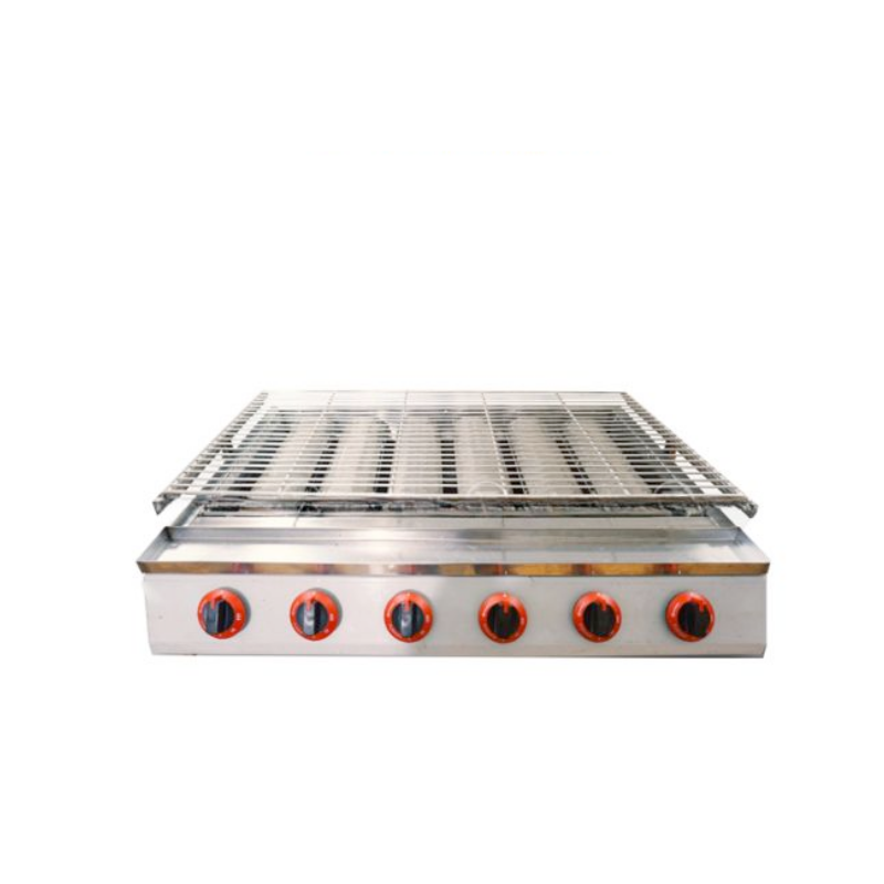 BẾP NƯỚNG HỒNG NGOẠI 6 HỌNG ĐỐT DÀI BN-F2-6GD