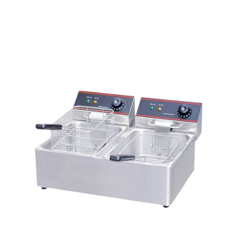 BẾP CHIÊN NHÚNG ĐIỆN, 2 HỘC, 2 x 8L EAGLE EFT-8-2