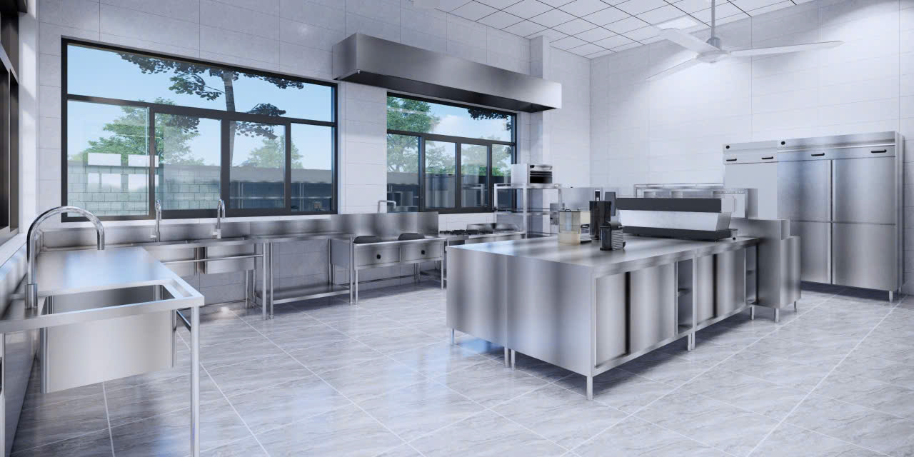 Bếp trường học bệnh viện đạt chuẩn Thành Vinh